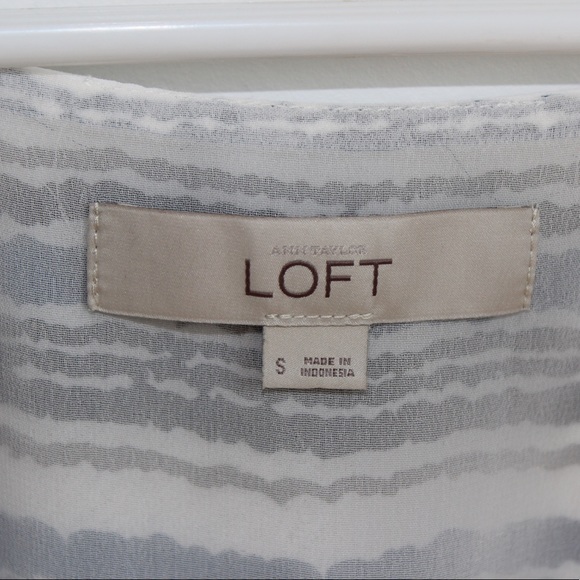 Loft- Striped Halter Cami Top - Picture 2 of 9